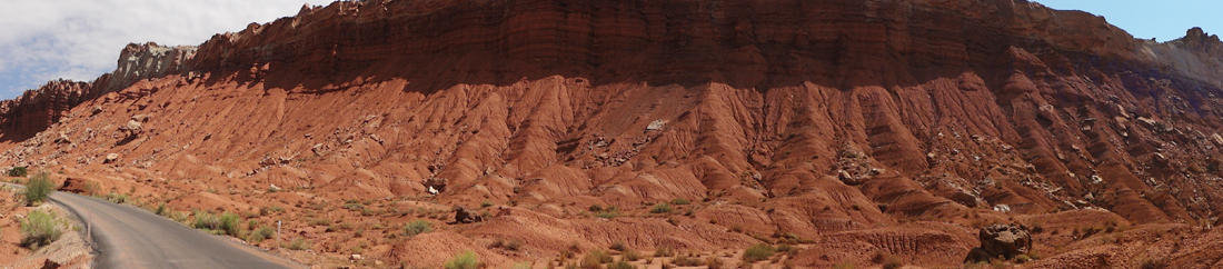 panorama at Capitol Reef National Park