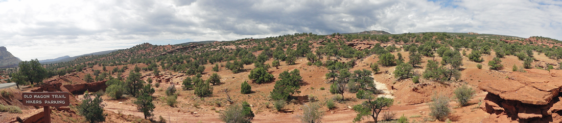 panorama at Capitol Reef National Park
