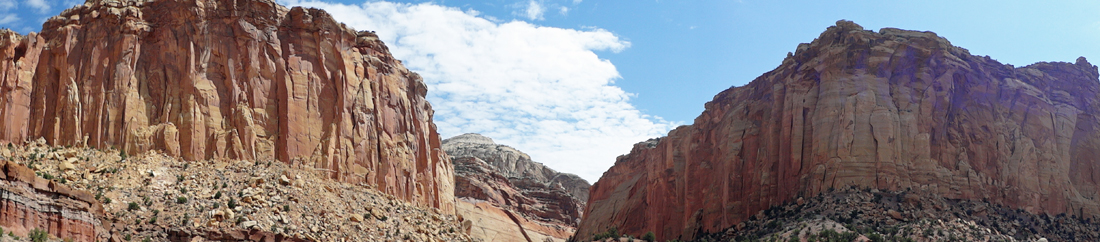 panorama at Capitol Reef National Park