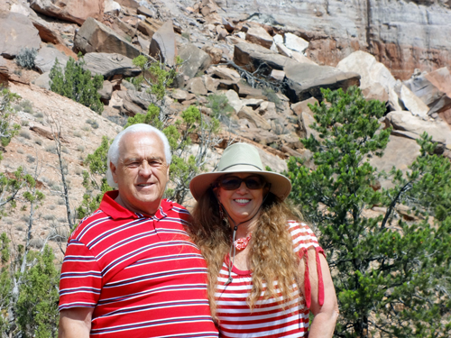 The two RV Gypsies at Capitol Reef National Park