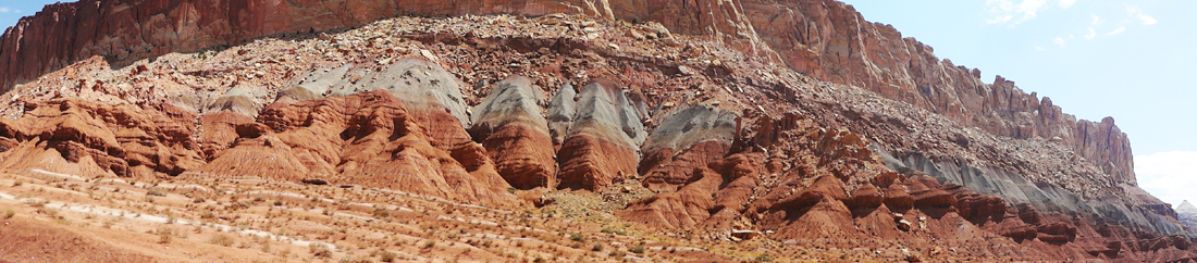 panorama at Capitol Reef National Park
