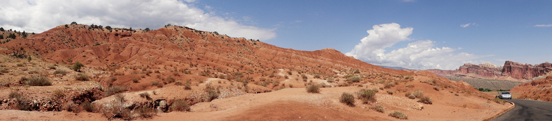 panorama at Capitol Reef National Park