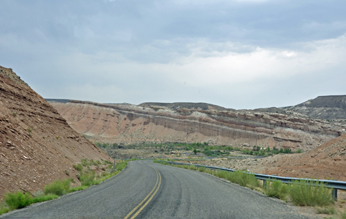 paved road