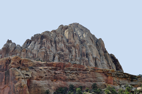 Pectol's Pyramid at Capitol Reef National Park