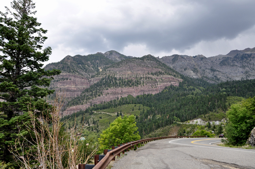 looking down from Look Out Point