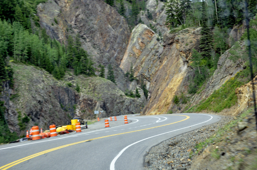 curvy Million Dollar Highway