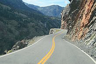 Highway 550 - the Million Dollar Highway