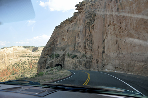 another tunnel on Rim Rock Drive