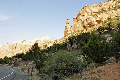 sign: Balanced Rock