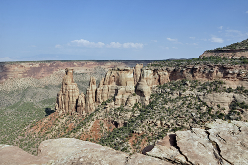 scenery at Monument Canyon in Colorado National Monument