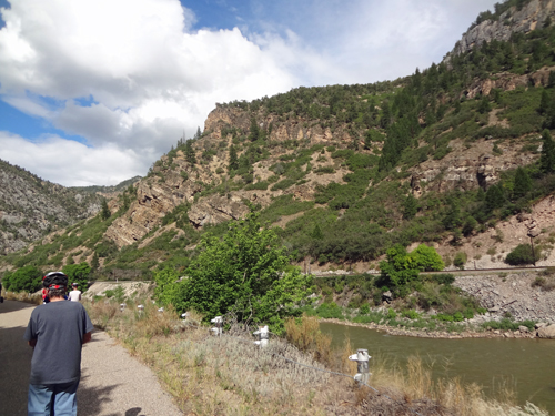 Glenwood Canyon scenery