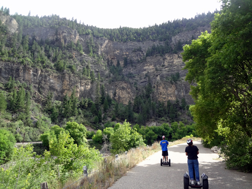 Segways and scenery in Colorado