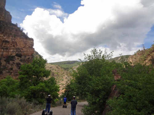 Segways and scenery in Colorado