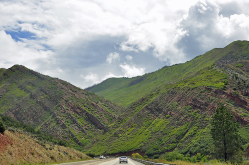 scenery and clouds