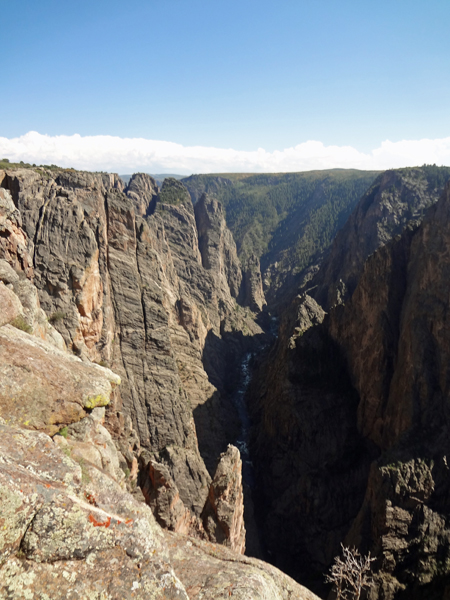 steep cliff