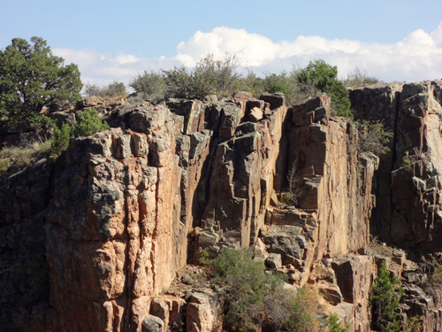 cliffs at Black Canyon National Park