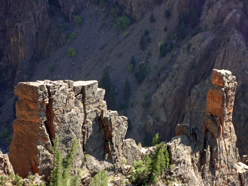 pointy formations at Kneeling Camel