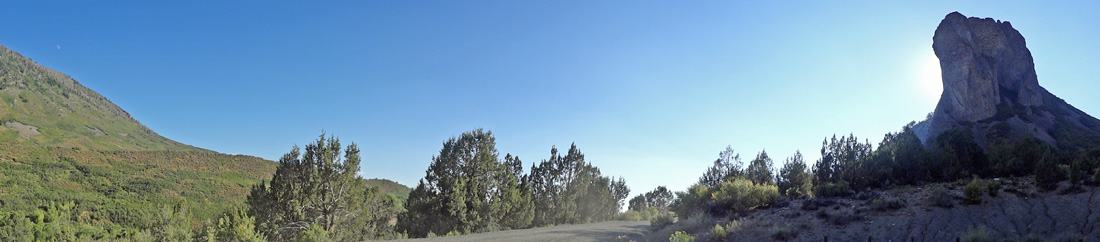 panorama by the Needle Rock