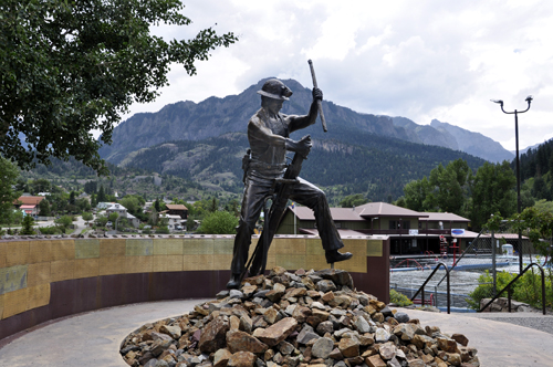 a memorial to the San Juan Miners