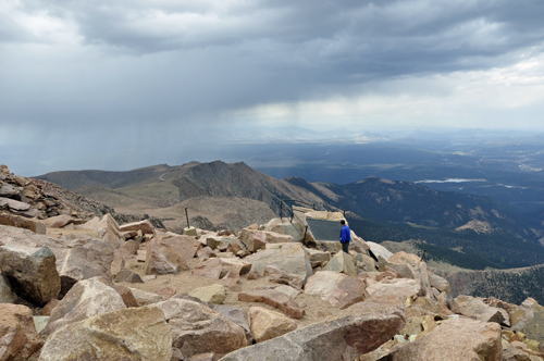 crazy people on Pikes Peak