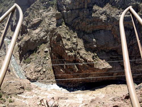 the gorge and Arkansas River