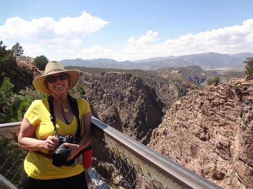 Karen Duquette at Inspiration Point