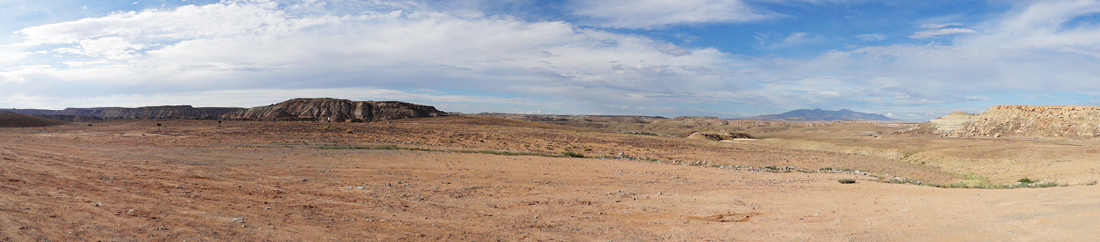 panorama of Colorado from Four Corners