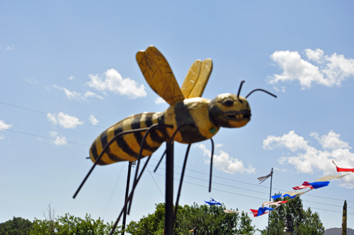 Bumble Bee wood sculpture