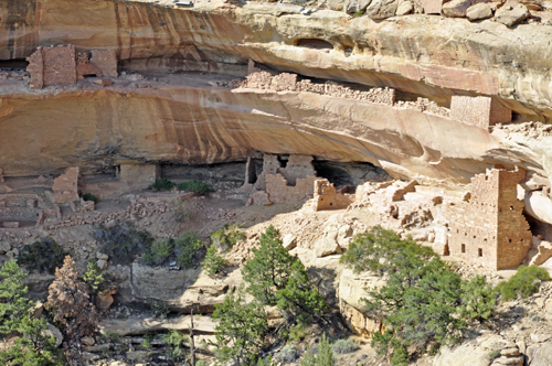 Long House cave dwellings