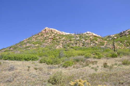 Scenery from Knife Edge Road