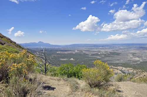 Scenery from Knife Edge Road