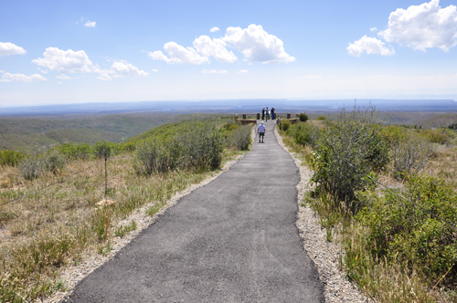 The trail at Park Point