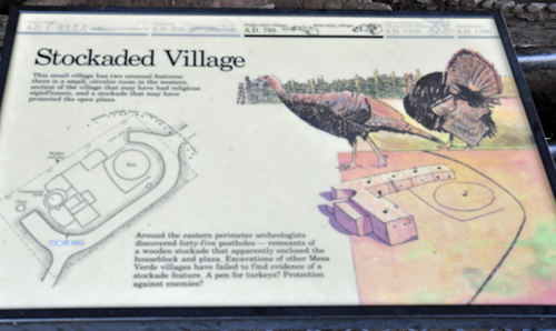 Two Raven House history sign