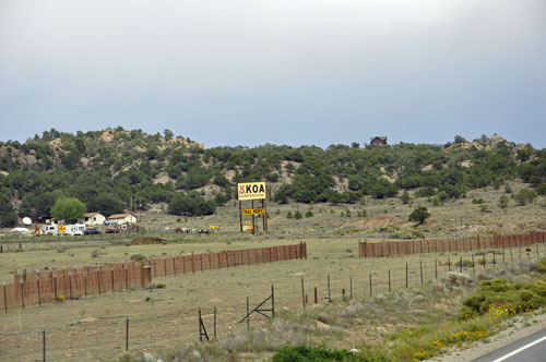 Buena Vista KOA sign