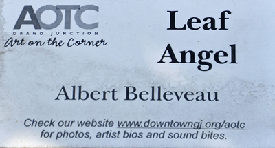artist sign -  Leaf angel