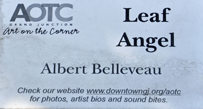 artist sign -  Leaf angel