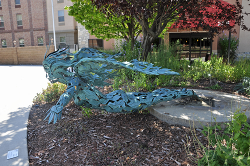 sculpture - leaf angel