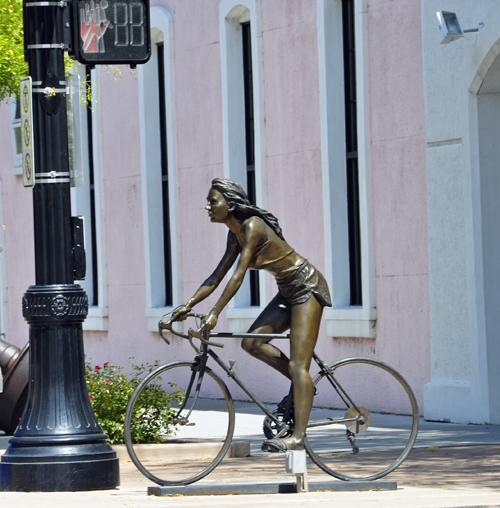 girl on bike