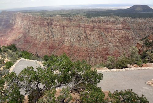 View from the Historical Watchtower at the Grand Canyon