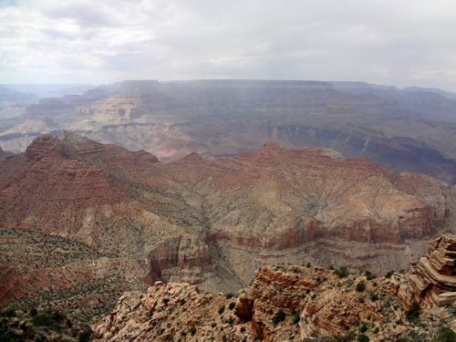 View from the Historical Watchtower at the Grand Canyon