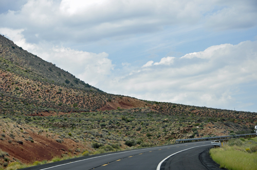 Little Colorado scenic overlook just outside the Grand Canyon