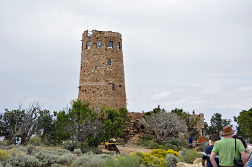 Historic Watchtower at the Grand Canyon