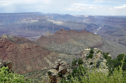 view of the Grand Canyon from Navajo Point