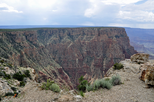 view of the Grand Canyon from Lipan Point