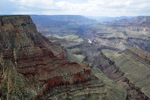 view of the Grand Canyon from Lipan Point