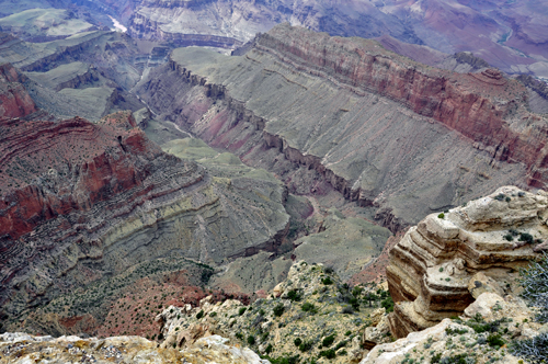 view of the Grand Canyon from Lipan Point