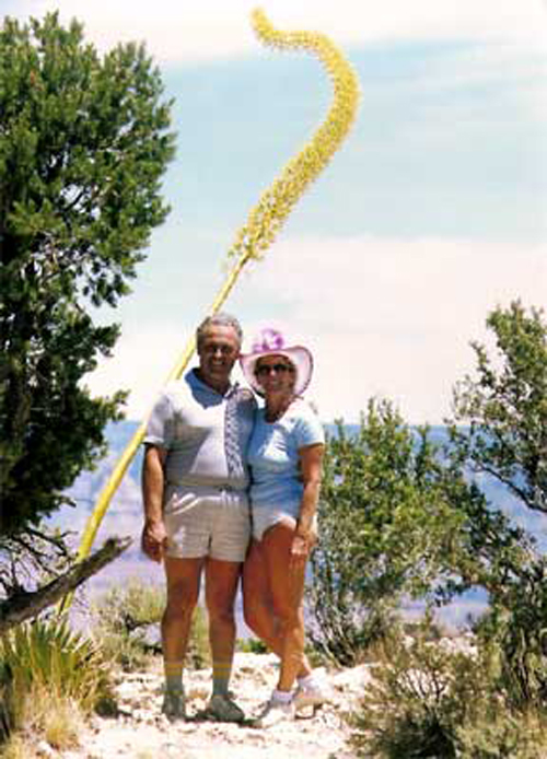 Lee and Karen Duquette at Hopi Point 1987