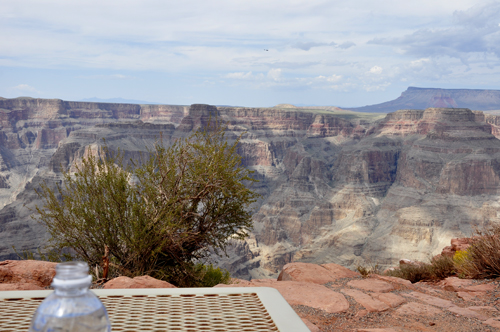 The view from the picnic table of the two RV Gypsies