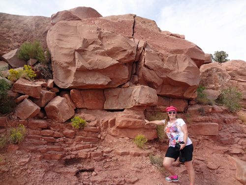 Karen  Duquette at Guano Point