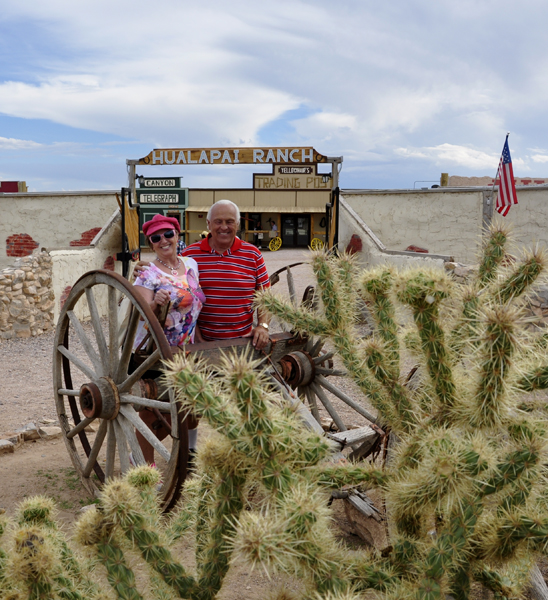 The two RV Gypsies at Hulapai Ranch